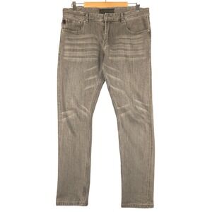 Days of September Gray Wash Selvedge Denim Jeans Mens Size 33 Slim Fit (Fits 35)